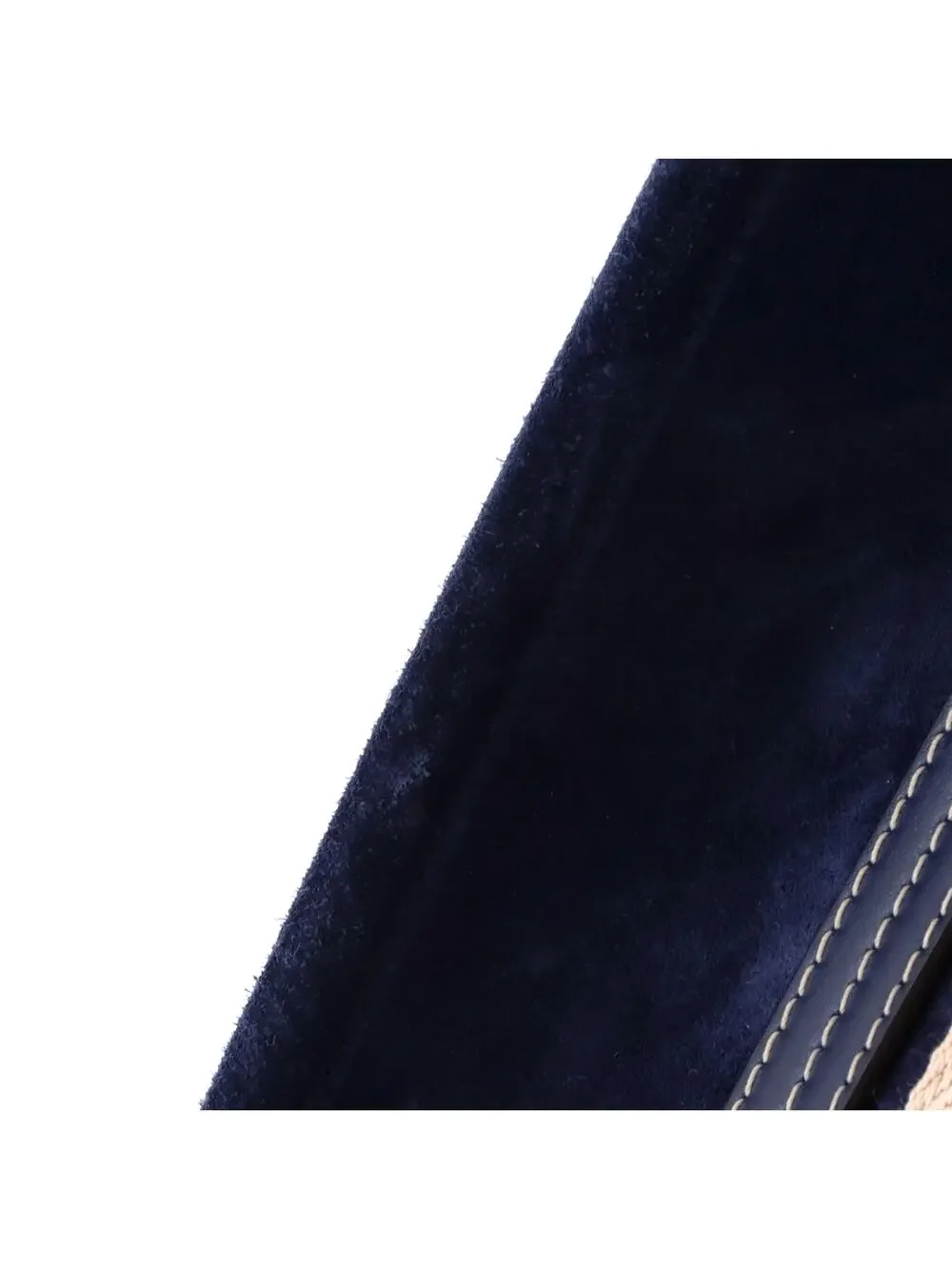 Chloe Woody Tote Suede With Canvas #339963C11B
